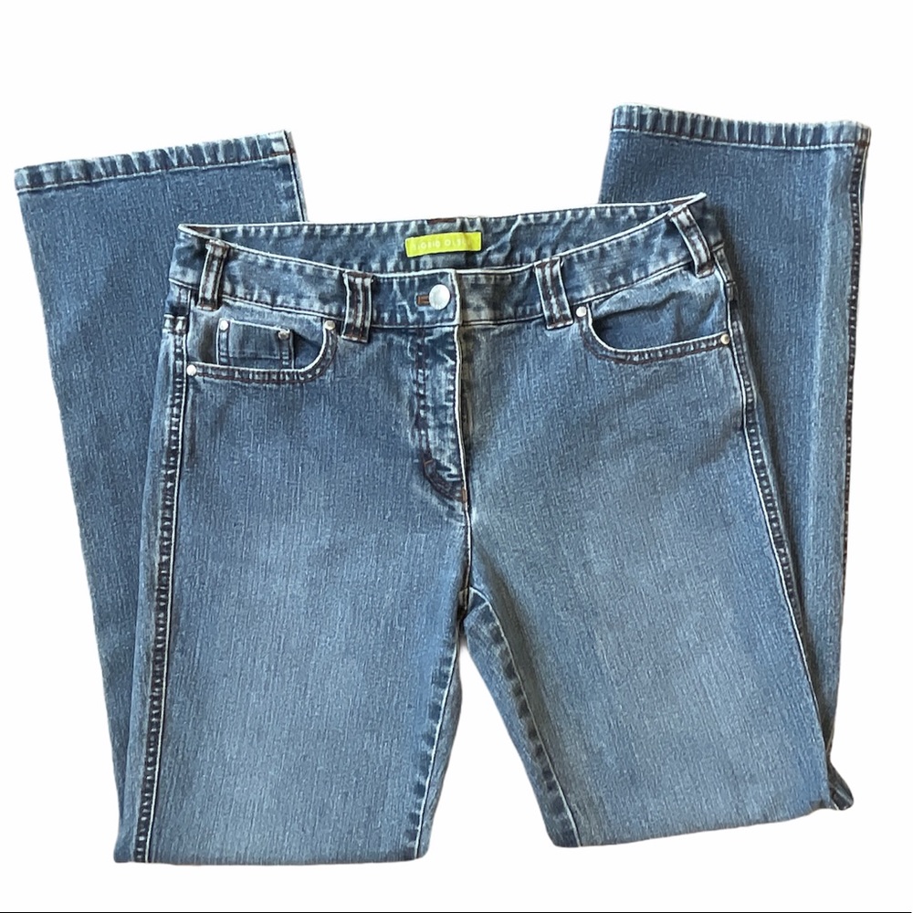 Sigrid Olsen Innovator 07 Straight Jeans sz 6P EUC